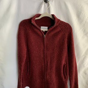 Lucky Brand Zip Up Sweater